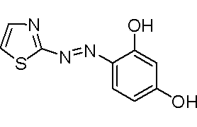 4-(2-thiazolylazo)-3-benzenediol