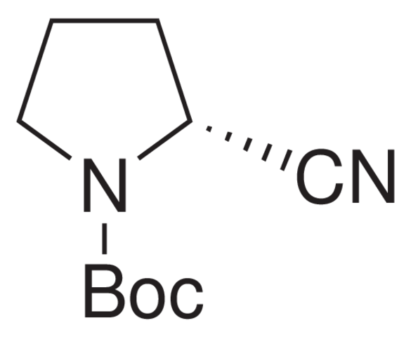 1-Pyrrolidinecarboxylic acid, 2-cyano-, 1,1-dimethylethyl ester, (2R)-