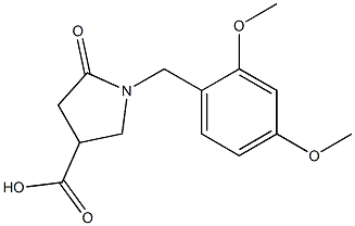 1-(2,4-二甲氧基苄基)-5-氧代吡咯烷-3-羧酸