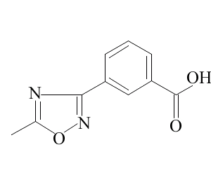 Benzoic acid, 3-(5-methyl-1,2,4-oxadiazol-3-yl)-