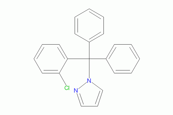 1-((2-氯苯基)二苯基甲基)-1H-吡唑