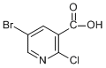 3-Pyridinecarboxylic acid, 5-bromo-2-chloro-