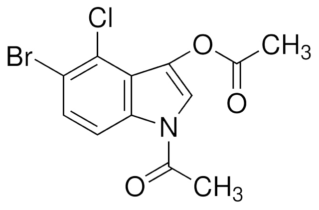 1-乙酰基-5-溴-4-氯吲哚-3-乙酸酯