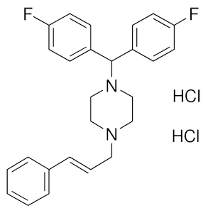 1-[bis(4-fluorophenyl)methyl]-4-[(2E)-3-phenylprop-2-en-1-yl]piperazinediium