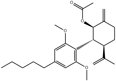(1R,2R,3R)-2-(2,6-Dimethoxy-4-pentylphenyl)-6-methylene-3-(1-methylethenyl)cyclohexanol 1-Acetate