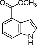 吲哚-4-羧酸甲酯,4-羧酸甲酯吲哚