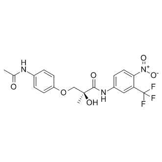 (2R)-3-[4-(acetylamino)phenoxy]-2-hydroxy-2-methyl-N-[4-nitro-3-(trifluoromethyl)phenyl]propanamide