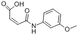 4-(3-METHOXYANILINO)-4-OXOBUT-2-ENOIC ACID