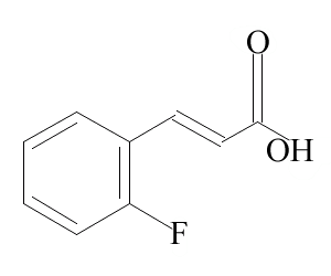 邻氟肉桂酸 2-氟肉桂酸
