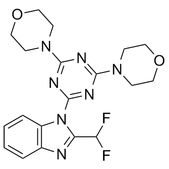 2-(difluoromethyl)-1-(4,6-dimorpholino-1,3,5-triazin-2-yl)-1H-benzo[d]imidazole