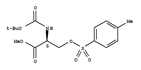 L-Serine,N-[(1,1-diMethylethoxy)carbonyl]-O-[(4-Methylphenyl)sulfonyl]-, Methyl ester