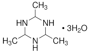 HEXAHYDRO-2,4,6-TRIMETHYL-S-TRIAZINE TRIHYDRATE
