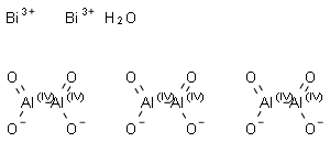 Bismuth aluminate hydrate
