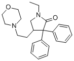 1-乙基-4-(2-吗啉-4-乙基)-3,3-二苯基-2-吡咯烷酮