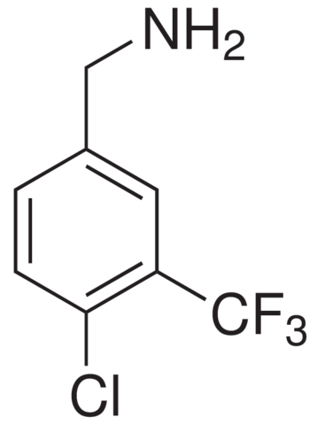 [4-chloro-3-(trifluoromethyl)phenyl]methanaminium