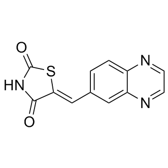 (Z)-5-(quinoxalin-6-ylmethylene)thiazolidine-2,4-dione