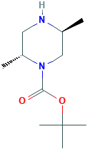 (2R,5S)-2,5-二甲基哌嗪-1-甲酸叔丁酯