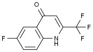 4-Quinolinol, 6-fluoro-2-(trifluoromethyl)-