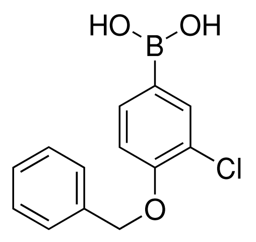 4-Benzyloxy-3-chlorophenylboro