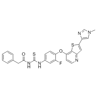 N-(3-Fluoro-4-(2-(1-methyl-1H-imidazol-4-yl)thieno[3,2-b]pyridin-7-yloxy)phenylcarbAmothioyl)-