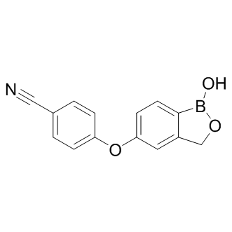 4-((1-Hydroxy-1,3-dihydrobenzo-[c][1,2]oxaborol-5-yl)oxy)benzonitrile