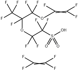 2-[1-[二氟[(三氟乙基)氧]甲基]-1,2,2,2-四氟乙氧基]-1,1,2,2-四氟乙磺酸与四氟乙烯的聚合物
