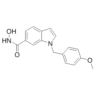 N-Hydroxy-1-[(4-methoxyphenyl)methyl]-1H-indole-6-carboxamide