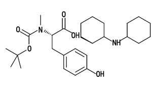 BOC-N-甲基-L-酪氨酸二环己胺盐