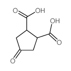4-oxo-cyclopentyl-1,2-bis-carboxylic acid