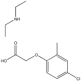 (p-chloro-o-methylphenoxy)acetic acid, compound with diethylamine (1:1)