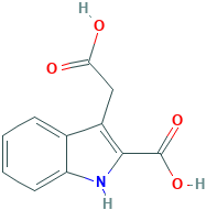 1H-Indole-3-acetic acid, 2-carboxy-