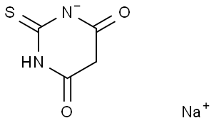 4,6(1H,5H)-pyrimidinedione, dihydro-2-thioxo-, monosodium salt