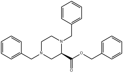 Benzyl (R)-1,4-dibenzylpiperazine-2-carboxylate