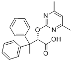(S)-2-(4,6-DIMETHYLPYRIMIDIN-2-YLOXY)-3,3-DIPHENYLBUTANOIC ACID