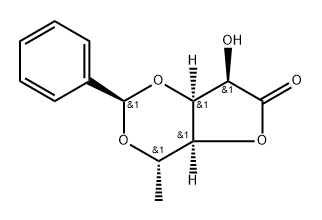 6-Deoxy-3,5-O-[(R)-benzylidene]-L-mannonic acid g-lactone