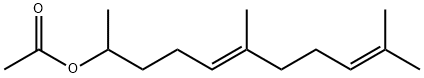 Acetic acid (E)-6,10-dimethyl-5,9-undecadien-2-yl ester