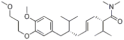 (2S,4E,7R)-7-[[4-Methoxy-3-(3-methoxypropoxy)phenyl]methyl]-N,N,8-trimethyl-2-(1-methylethyl)-4-nonenamide