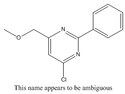 4-Chloro-6-Methoxymethyl-2-Phenylpyrimidine