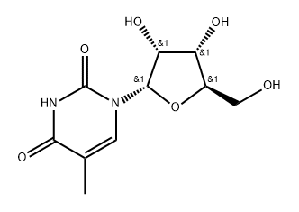 2,4(1H,3H)-Pyrimidinedione, 5-methyl-1-α-D-ribofuranosyl-