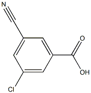 Benzoic acid, 3-chloro-5-cyano-