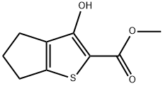 4H-Cyclopenta[b]thiophene-2-carboxylic acid, 5,6-dihydro-3-hydroxy-, methyl ester