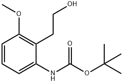 叔丁基 (2-(2-羟基乙基)-3-甲氧苯基)氨基甲酯
