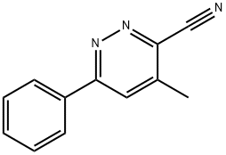 4-methyl-6-phenylpyridazine-3-carbonitrile