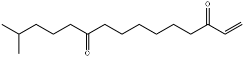 1-Pentadecene-3,10-dione, 14-methyl-