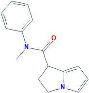 N-Methyl-N-phenyl-2,3-dihydro-1H-pyrrolizine-1-carboxamide