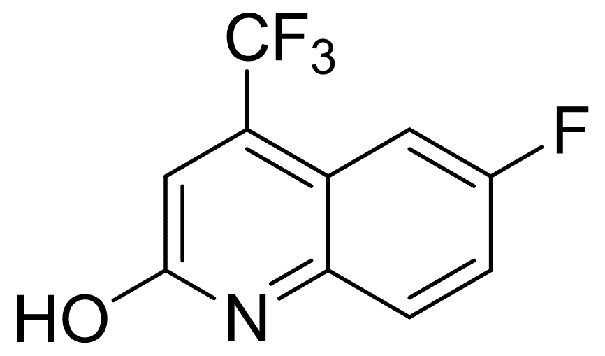 6-氟-4-三氟甲基-2-羟基喹啉6-FLUORO-4-(TRIFLUOROMETHYL)QUINOLIN-2(1H)-ONE