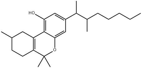 3-(1,2-dimethylheptyl)-7,8,9,10-tetrahydro-6,6,9-trimethyl-6H-dibenzo(b,d)pyran-1-ol