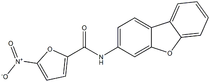 2-Furancarboxamide, N-3-dibenzofuranyl-5-nitro-