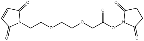 2,5-二氧代吡咯烷-1-基 2-(2-(2-(2,5-二氧代-2,5-二氢-1H-吡咯-1-基)乙氧基)乙氧基)乙酸酯