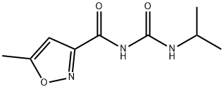 3-Isoxazolecarboxamide, 5-methyl-N-[[(1-methylethyl)amino]carbonyl]-